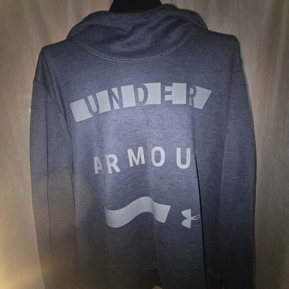 Under Armour Cold Gear Hoodie Womens Xl Long Sleeve Mock Neck Sweater Outdoor - Picture 5 of 6